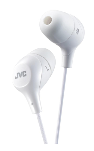 JVC HA-FX38W Headphones Wired In-ear White