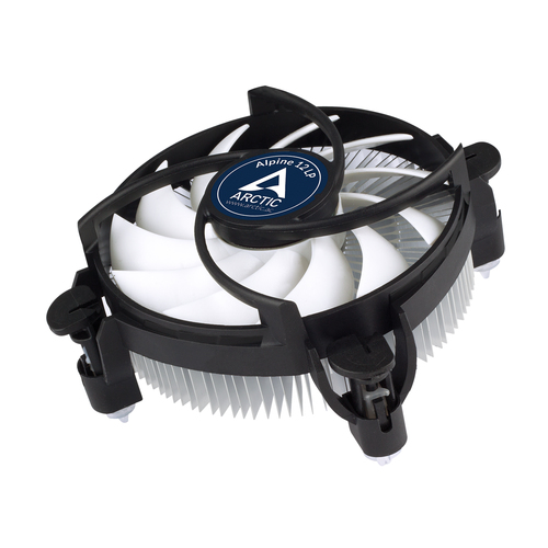 ARCTIC Alpine 12 LP – Low Profile Intel CPU Cooler Processor Air cooler 9.2 cm Aluminium, Black 1 pc(s)