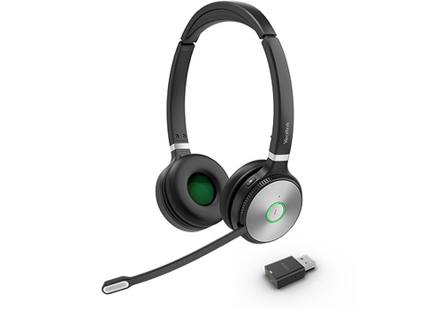 Yealink WH62-DUAL Headset Wireless Head-band Calls/Music Black, Grey