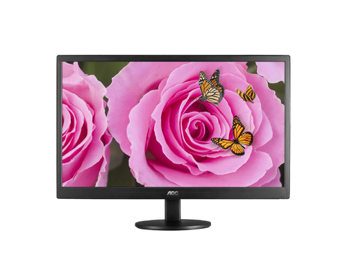 AOC E2070SWNE computer monitor 49.4 cm (19.4″) 1366 x 768 pixels WXGA Black