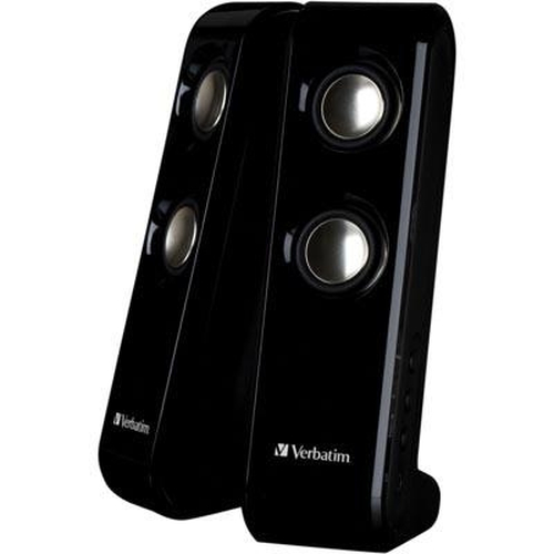 Verbatim USB Speaker System Black 2 W