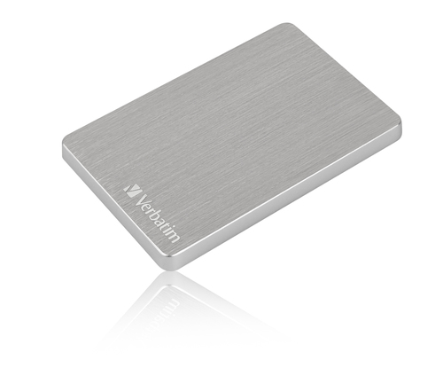 Verbatim Store ‘n’ Go ALU Slim Portable Hard Drive 1TB Silver