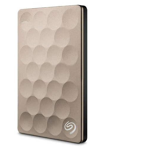 Seagate Backup Plus Ultra Slim external hard drive 1 TB 5400 RPM 2.5″ Micro-USB B 3.2 Gen 1 (3.1 Gen 1) Gold