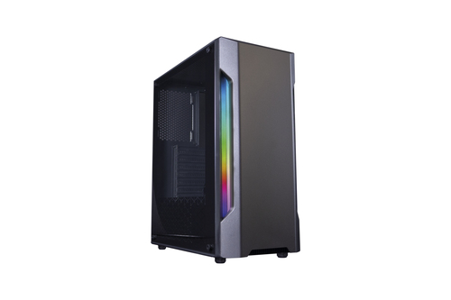 Deep Gaming Caja Gaming DGC195 Desktop Black, Transparent