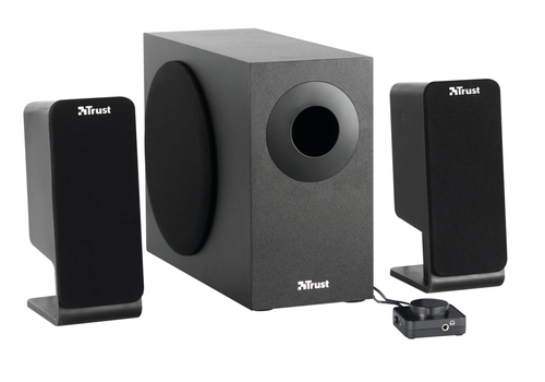 Trust SoundForce 2.1 Pro speaker set 24 W Black 2.1 channels