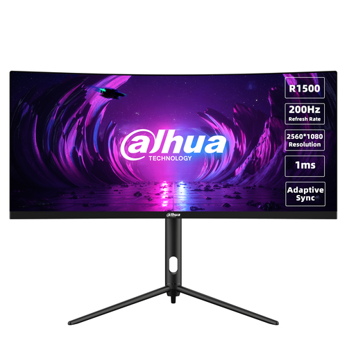 Dahua Technology LM30-E330CA computer monitor 76.2 cm (30″) 2560 x 1080 pixels UltraWide Full HD LCD Black, Red