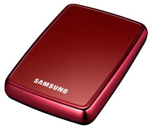 Samsung S Series 500GB S2 Portable external hard drive 2.5″ USB 2.0 Red