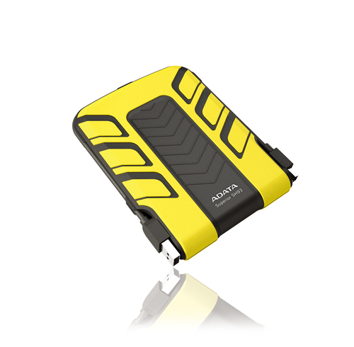 ADATA SH93 Portable 750GB external hard drive 2.5″ Black, Yellow