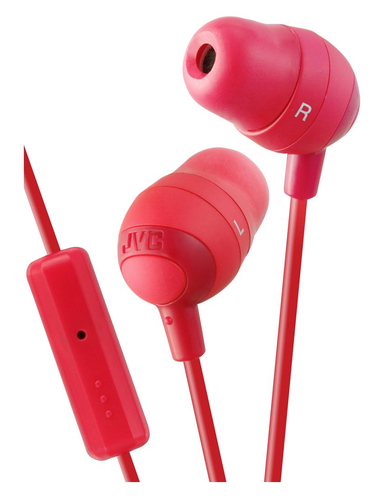 JVC HA-FR37-R Headphones Wired In-ear Calls/Music Red