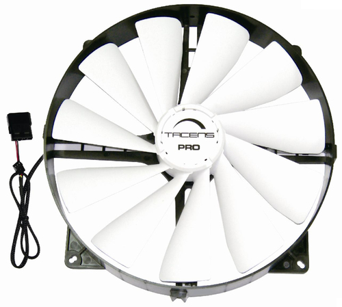 Tacens Aura Pro 25cm Computer case Fan Black, White