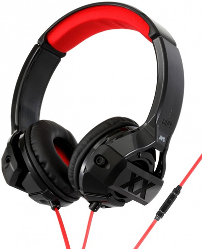 JVC HA-SR44X Headset Wired Head-band Black, Red
