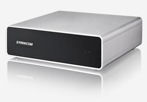 Freecom Secure Hard Drive external hard drive 2 TB 3.5″ USB 2.0 Black, Silver
