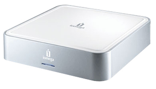 Iomega MiniMax Desktop Hard Drive, FireWire 800/USB 2.0 external hard drive 2 TB Silver, White