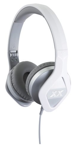 JVC HA-SR100X-S Headset Wired Head-band Grey, White