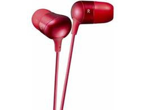 JVC HA-FX35-R-E headphones/headset Wired Red