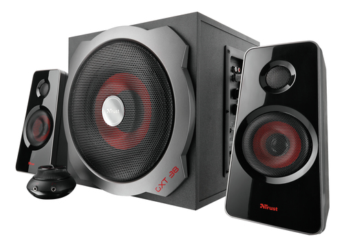 Trust GXT 38 speaker set 60 W PC Black 2.1 channels