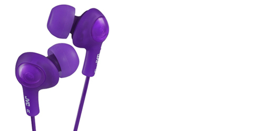 JVC HA-FX5-V Headphones Wired In-ear Music Violet