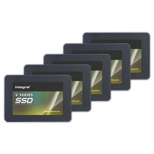 Integral 500GB SSD 4 PCK 2.5INCH SATA 3 R-520MB/s W-470MB/s TBW 150 V SERIES 2