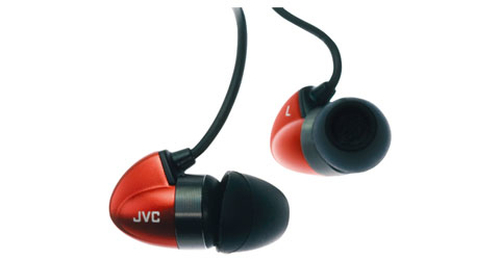 JVC HA-FX300R headphones/headset Wired In-ear Black, Red