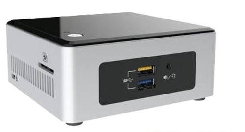 ISY NUC 5H Intel® Pentium® N3700 2 GB DDR3-SDRAM 272 GB SSD+eMMC Windows 10 Mini PC Black, Silver