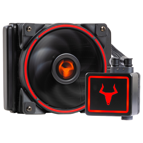 itek TAURUS TLC-120 RED Processor All-in-one liquid cooler