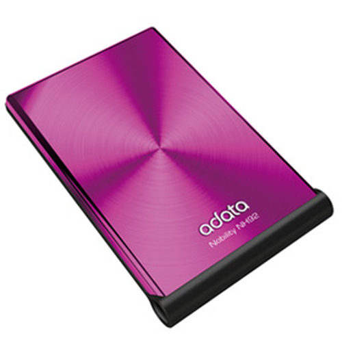 ADATA 320GB Nobility NH92 HDD external hard drive 2.5″ Pink