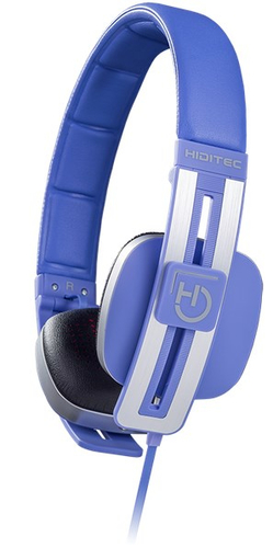 Hiditec Wave Headset Wired Head-band Calls/Music Blue