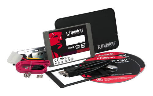 Kingston Technology SSDNow V200 Desktop/Notebook upg. kit 64 GB 2.5″ Serial ATA III