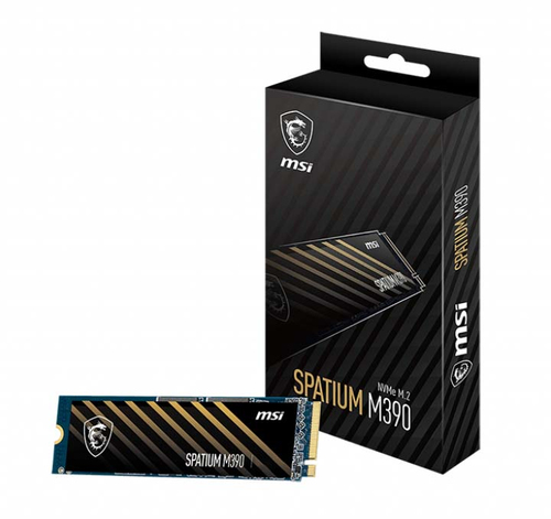 MSI SPATIUM M390 NVME M.2 500GB internal solid state drive PCI Express 3D NAND