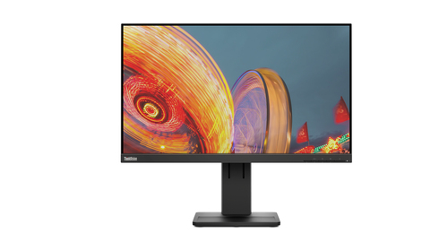 Lenovo ThinkVision E24q-20 computer monitor 60.5 cm (23.8″) 2560 x 1440 pixels Quad HD LED Black