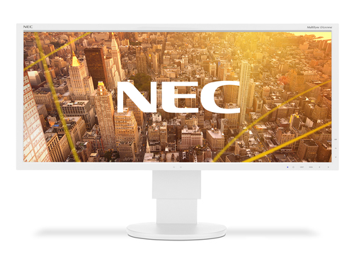NEC MultiSync EA295WMi computer monitor 73.7 cm (29″) 2560 x 1080 pixels QXGA LCD White