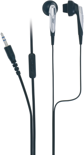 JVC HA-F75V headphones/headset Wired In-ear Black, Silver