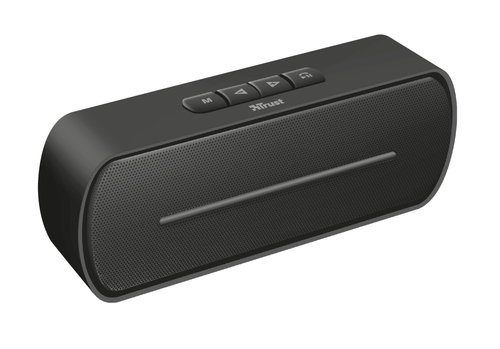 Trust Fero Stereo portable speaker Black 6 W