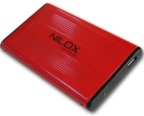 Nilox Pocket 500gb “F1 Line” Red external hard drive 5400 RPM 2.5″