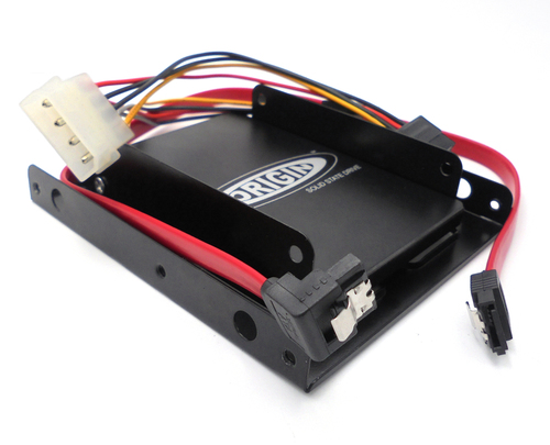 Origin Storage 512GB MLC SSD with Cables 2.5in HDD in 3.5in Converter