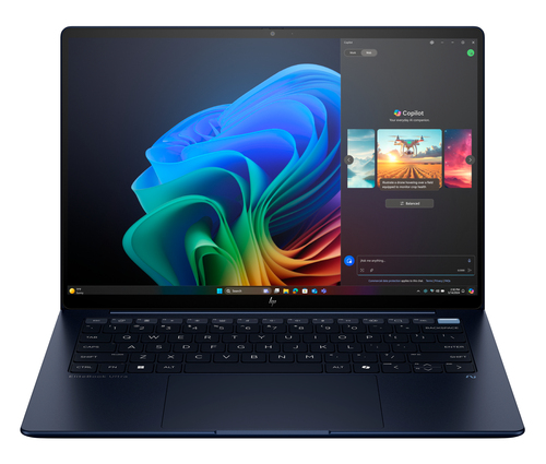 HP EliteBook Ultra G1i Next Gen AI PC Wolf Pro Security Edition Copilot+ PC Intel Core Ultra 7 258V Laptop 35.6 cm (14″) Touchscreen 2.8K 32 GB LPDDR5x-SDRAM 1 TB SSD Wi-Fi 7 (802.11be) Windows 11 Pro Blue