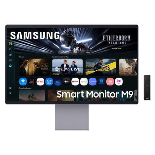 Samsung M90SF computer monitor 81.3 cm (32″) 3840 x 2160 pixels 4K Ultra HD OLED Silver