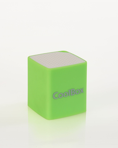 CoolBox Cube Mini Green, White 2 W