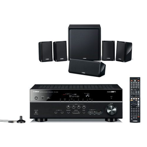 Yamaha YHT-499 speaker set Home theatre Black 5.1 channels