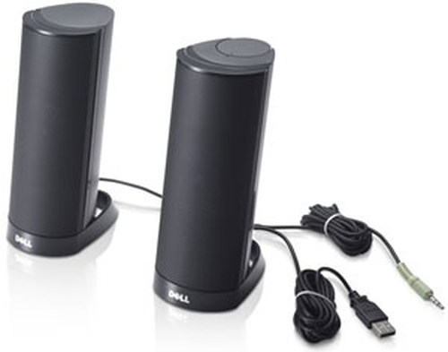 DELL AX210 1-way Black Wired 2.4 W
