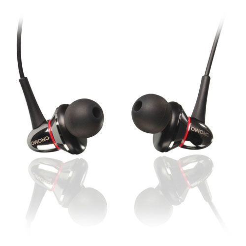 Lindy IEM-75 Headphones Wired In-ear Music Black, Chrome