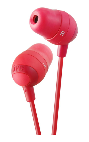 JVC Marshmallow Headphones Wired In-ear Music Red
