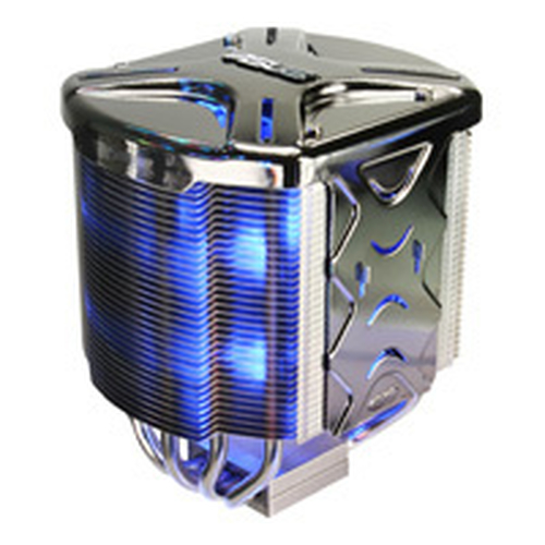 ASUS Silent Square EVO Air cooler Blue, Silver