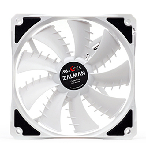 Zalman ZM-SF3 computer cooling system Computer case Fan 12 cm White