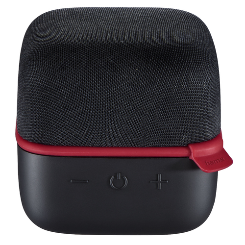 Hama Cube Mono portable speaker Black, Red 5 W