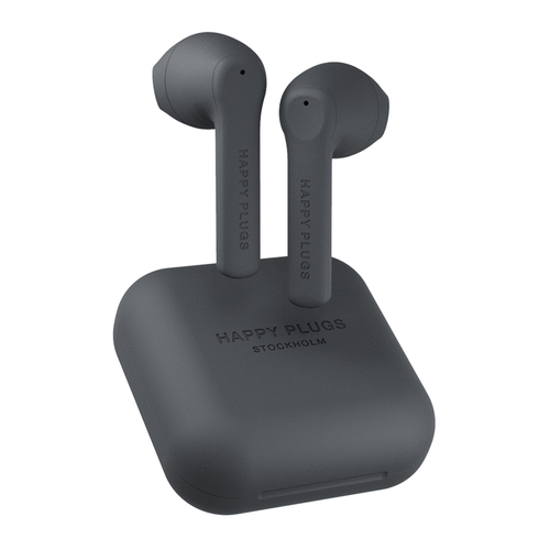 Happy Plugs AIR 1 GO Headset True Wireless Stereo (TWS) In-ear Calls/Music Bluetooth Black