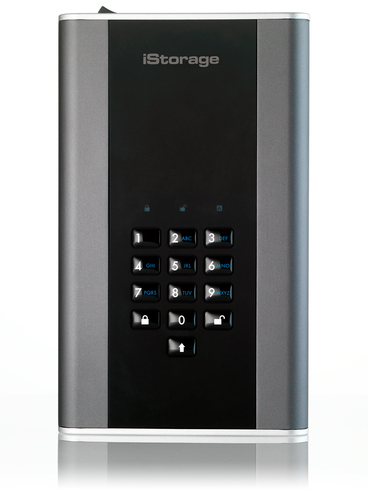 iStorage diskAshur DT² HDD 2TB | Secure Portable Desktop Drive |FIPS 140-2 Level 2, NCSC CPA, NLNCSA BSPA & NATO Restricted | AES-XTS 256-bit Hardware Encryption | Common Criteria EAL5+ (Hardware Certified) | PIN protected | OS & Platform Independent |GDPR, TAA Compliant|Brute force hack defence | Dust/Water Resistant
