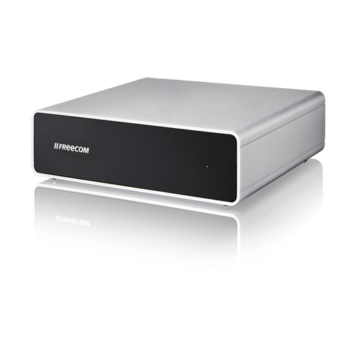 Freecom Network Media Center 2TB external hard drive 3.5″ Black, Silver