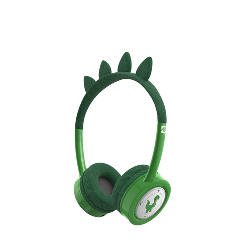 ZAGG Little Rockerz Costume Headphones Wireless Head-band Music Micro USB Green