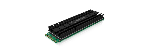 ICY BOX IB-M2HS-701 M.2 NVMe SSD Heatsink/Radiator Black 1 pc(s)